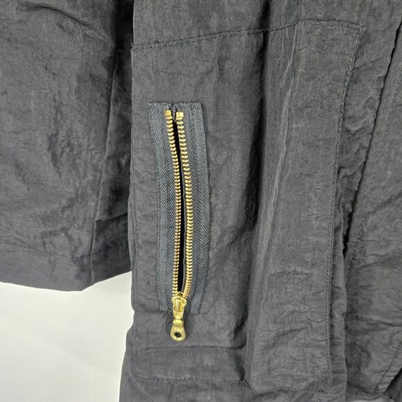 Tart Collections Women's Size Small Black Jacket Gold Hardware - Picture 2 of 11